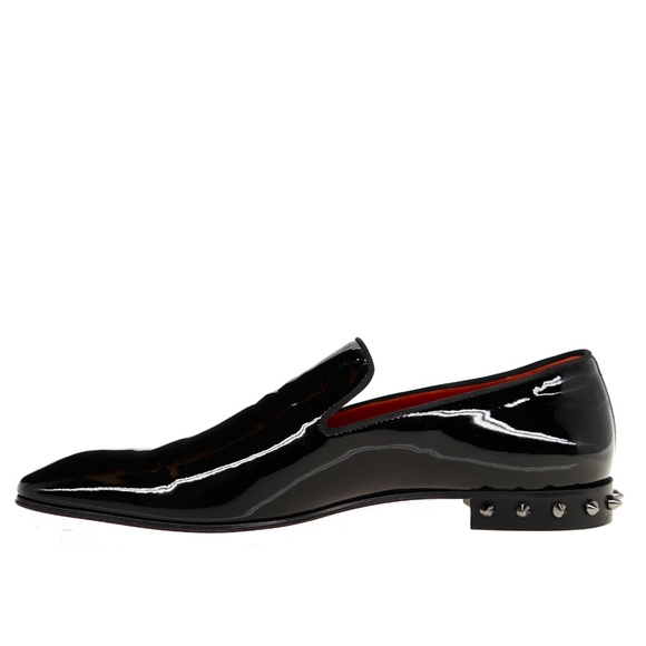 Christian Louboutin Marquees Oxford Shoes Black Patent Leather Size 10 U… - Picture 5 of 7
